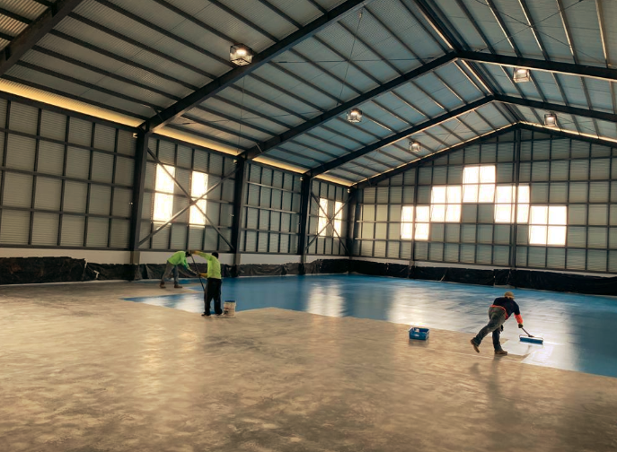 Recubrimiento de canchas deportivas