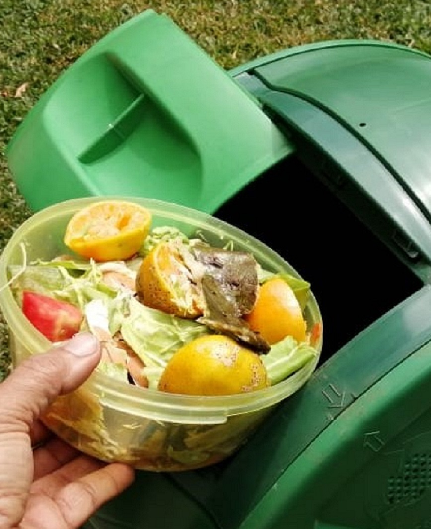 Se puede procesar cualquier tipo de residuo de comida.